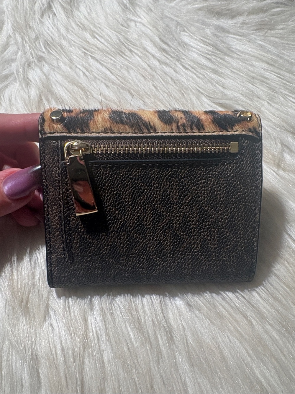 Michael Kors Mott Trifold Wallet View 2
